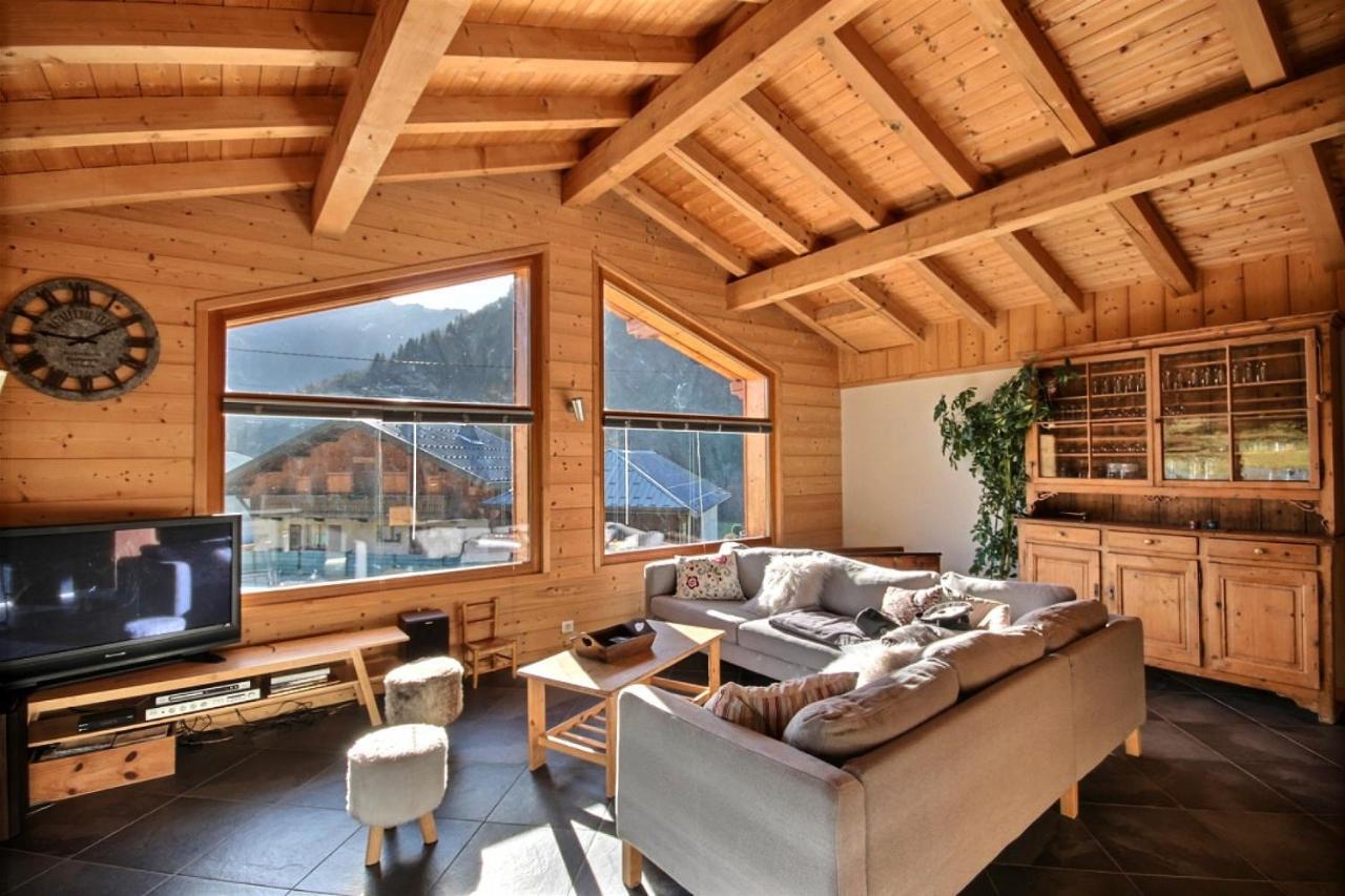 Chalet Individuel -Sauna - Wifi- Saint Jean D'Aulps - 14 Personnes - Chalet Coffy Kültér fotó